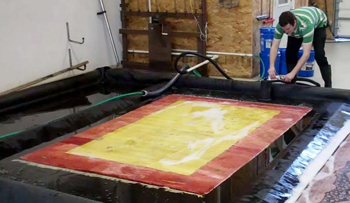 rug cleaning method