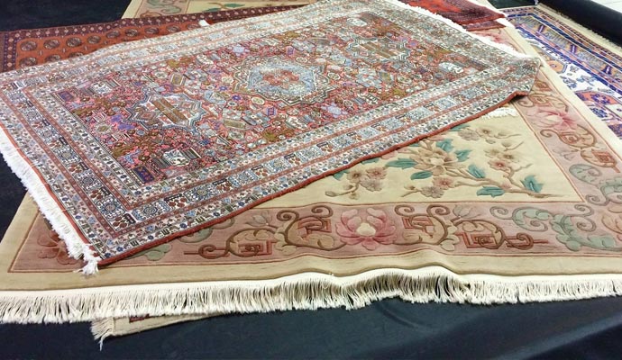 rug services by steam sweepers