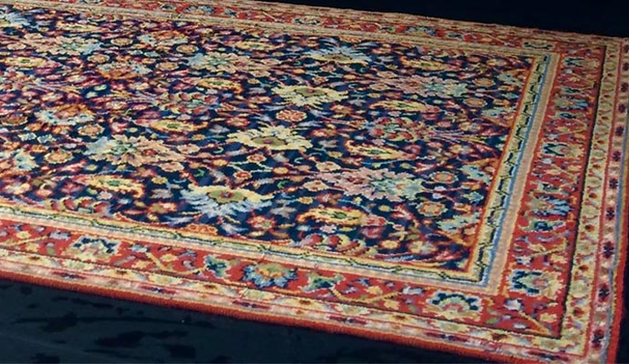 clean persian rug