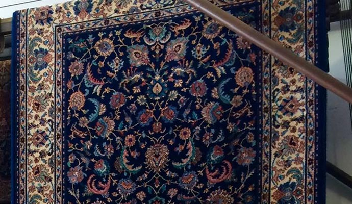 cleaning silk rug