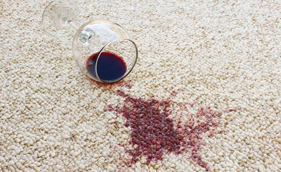 stain on rug